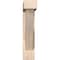 Ekena Millwork Traditional Block Smooth Bracket w/ Offset Brace, Douglas Fir, 5 1/2"W x 26"D x 26"H BKT0604X26X26TRA05SDF - alternate 2